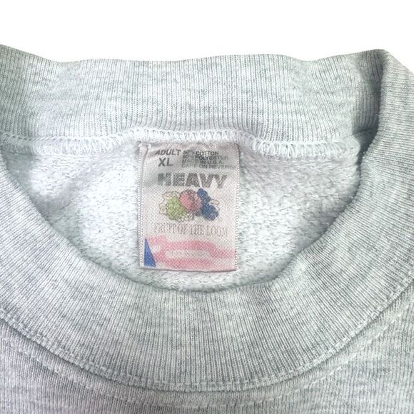 Vintage 90’s Fruit of the Loom Sports Illustrated Crew Neck Sweatshirt - Sz XL - Picture 5 of 8